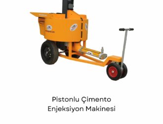 Pistonlu Çimento Enjeksiyon Makinesi