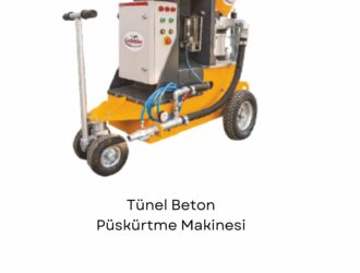 tünel beton püskürtme makinesi